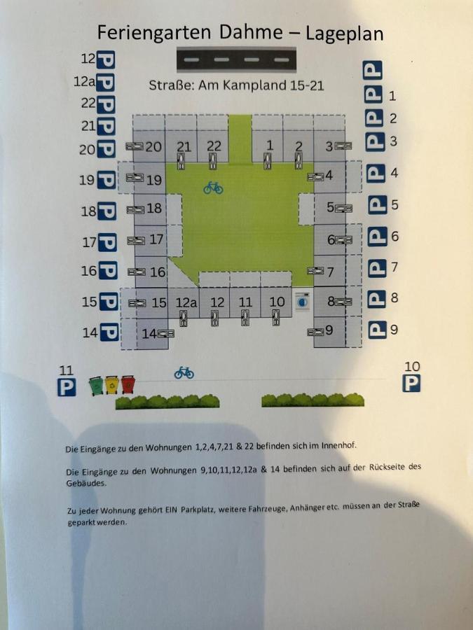 Feriengarten Dahme W 20 外观 照片